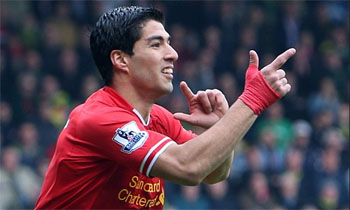 سواريز أفضل لاعب في الدوري الانجليزي