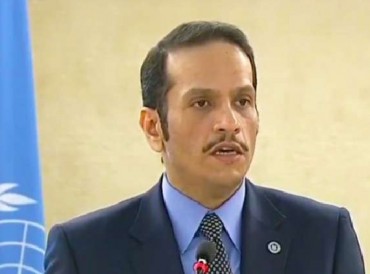 قطر: سلوك دول الحصار يظهر التناقض بين سياستها ومواقفها في مجلس حقوق الإنسان