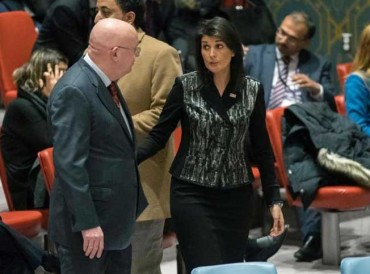 سفيرة أمريكا لدى الأمم المتحدة تلوح بـ”إجراءات” ضد إيران “لا تستطيع موسكو منعها”